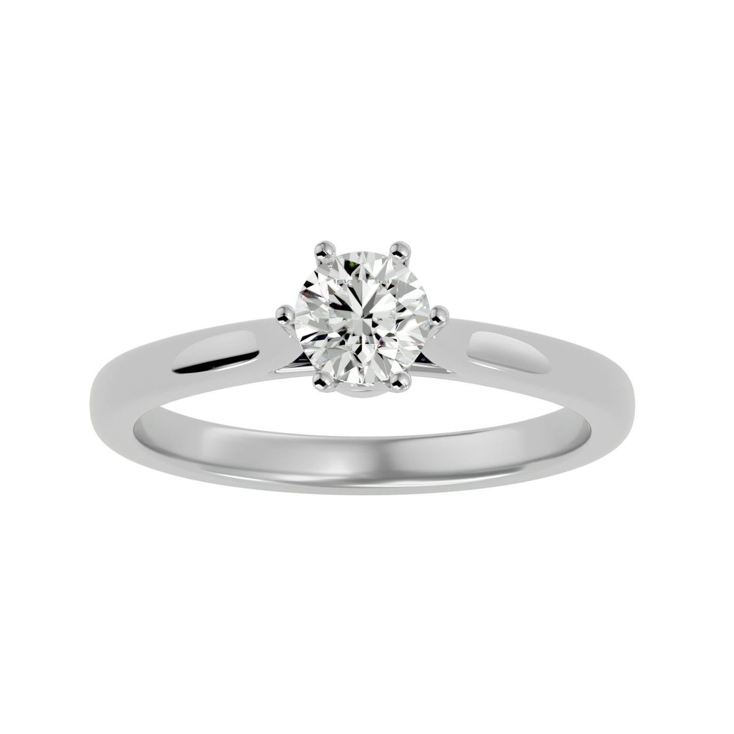 Veil of eterntiy diamond engagement ring