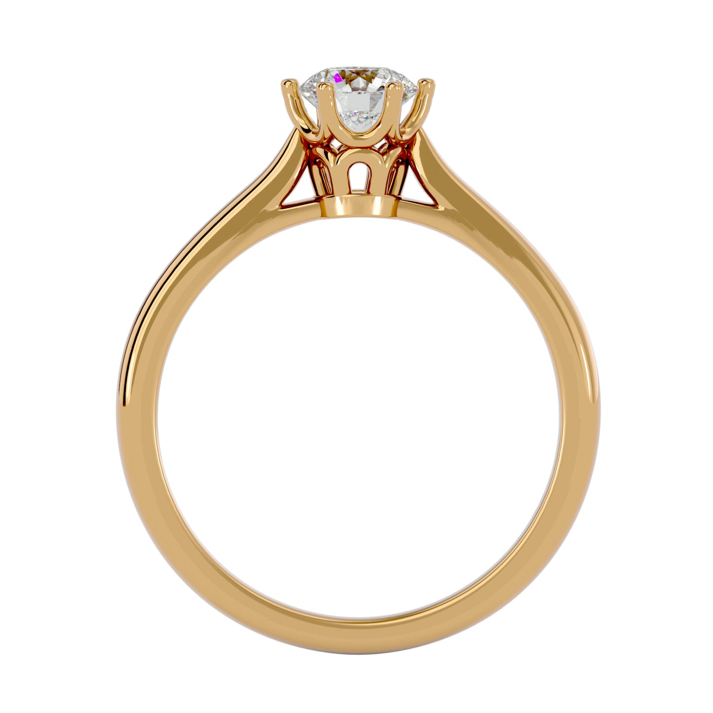 Veil of eterntiy diamond engagement ring