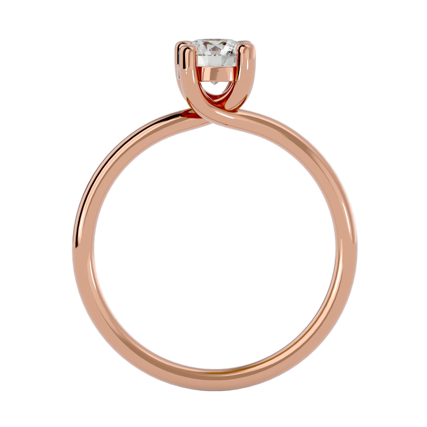 Arina Solitaire diamond engagement ring