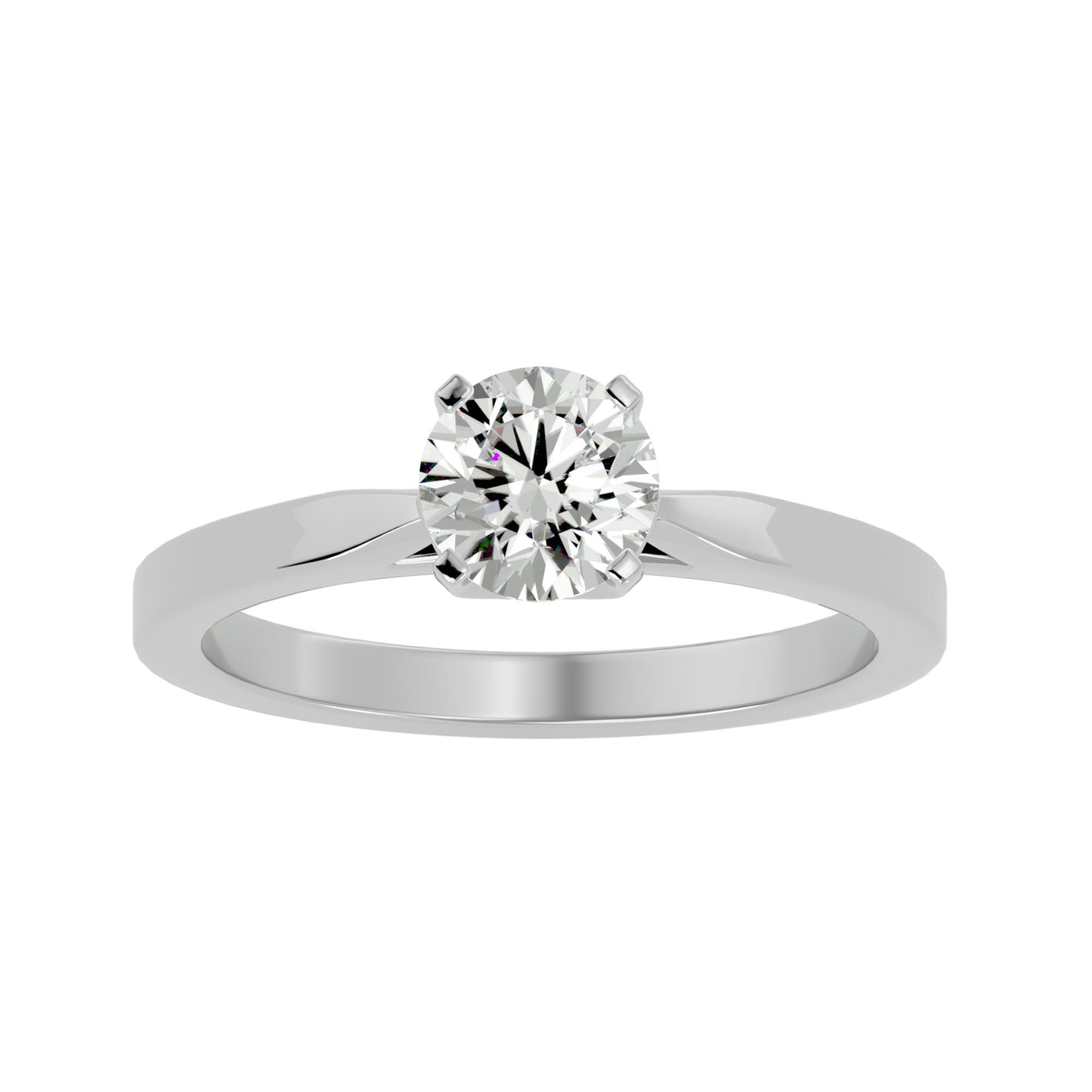 Forever Flame diamond engagement ring