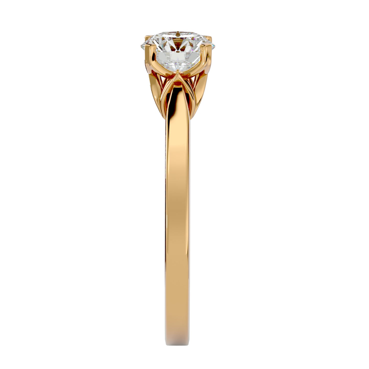 Forever Flame diamond engagement ring