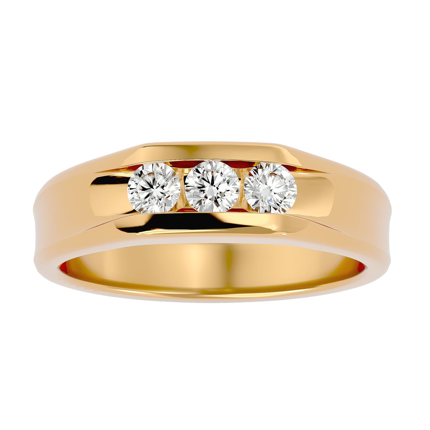 3 stone Men's ring