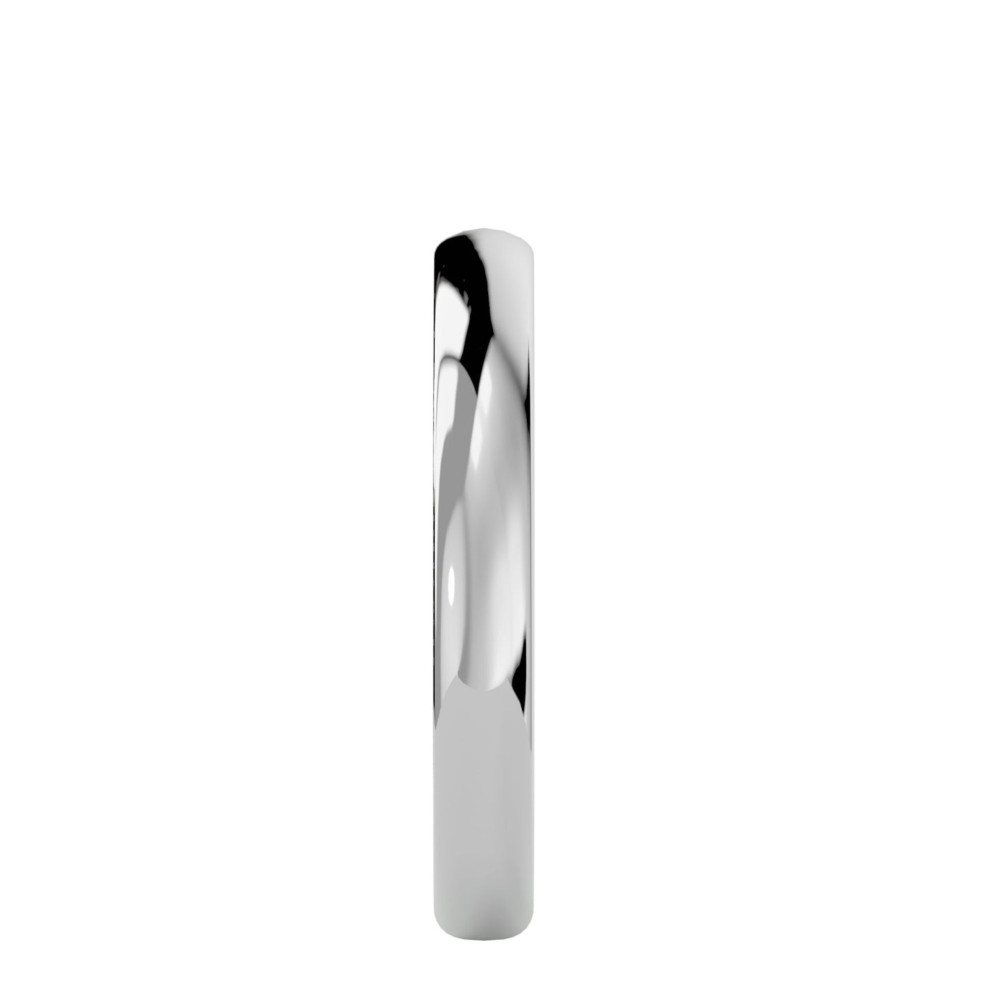 Plain dome men's ring