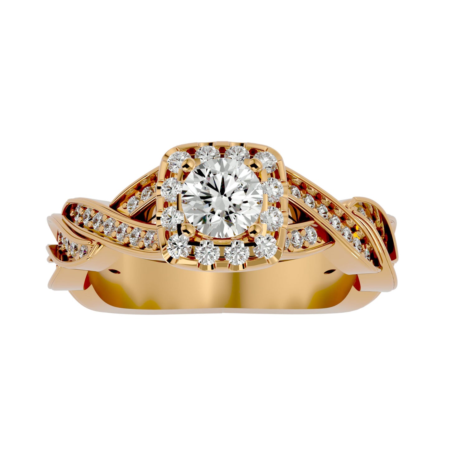 Ashley engagement ring & matching band