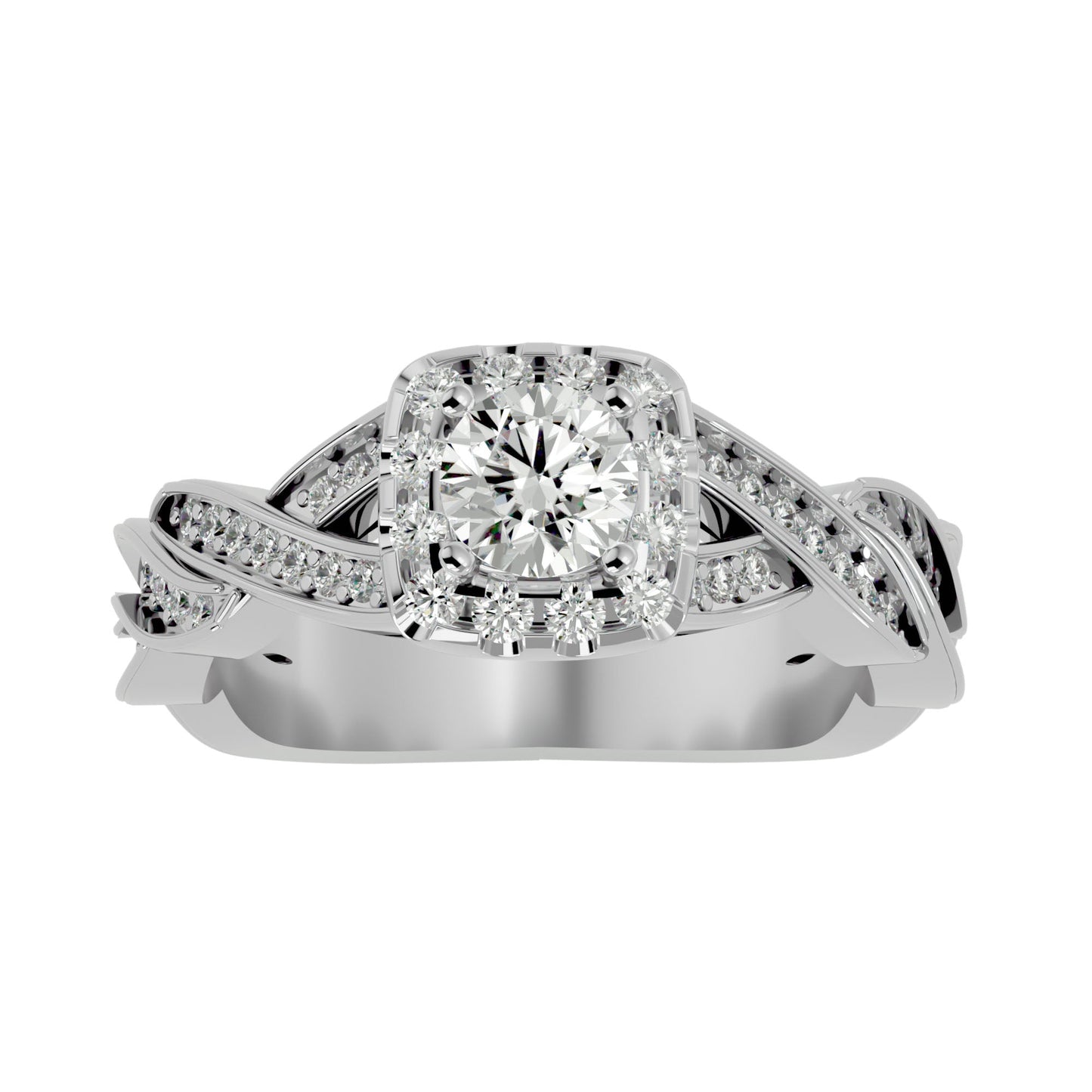 Ashley engagement ring & matching band