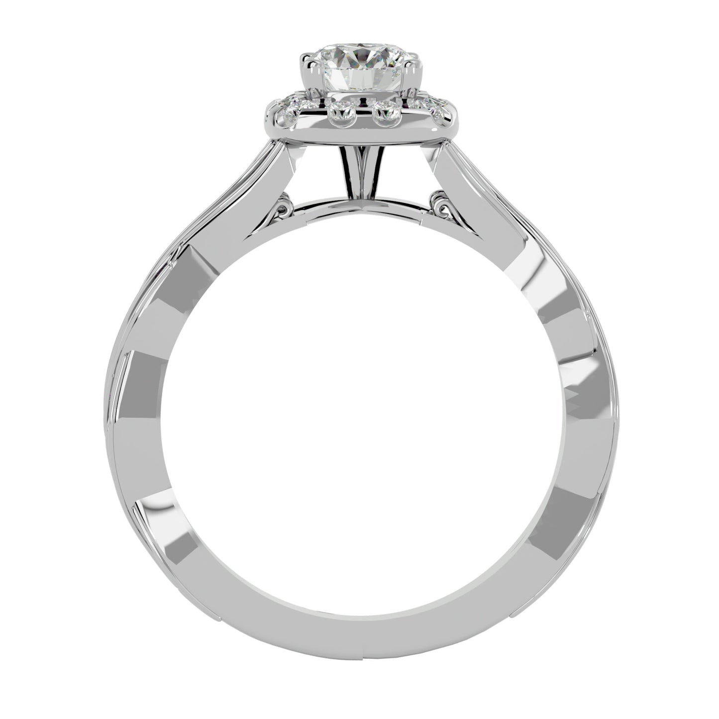 Ashley engagement ring & matching band