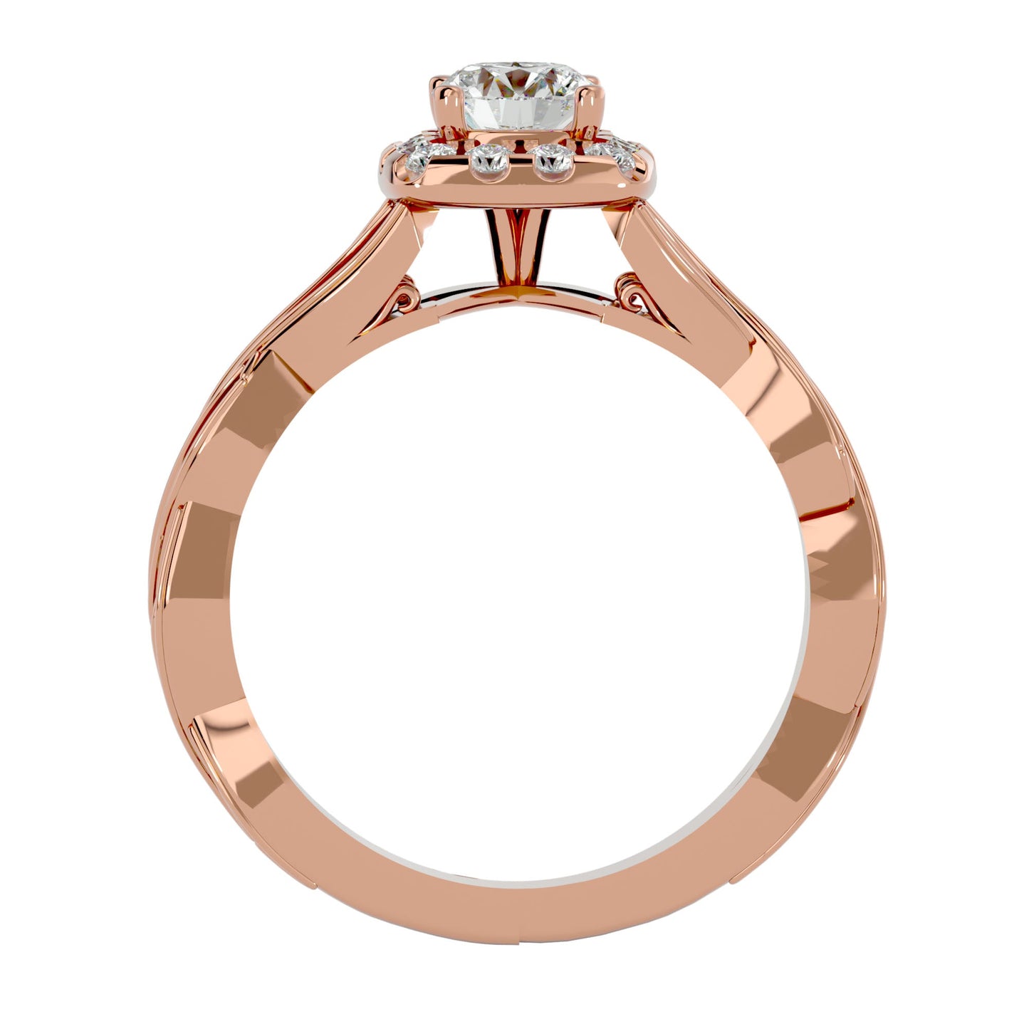 Ashley engagement ring & matching band