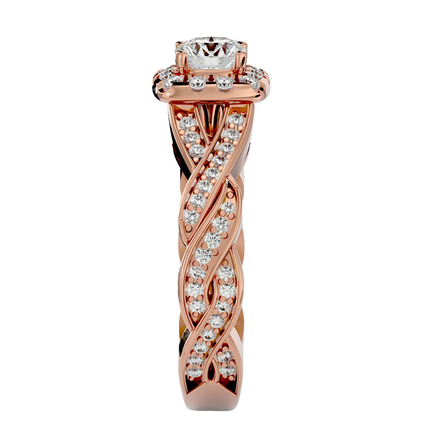 Ashley engagement ring & matching band