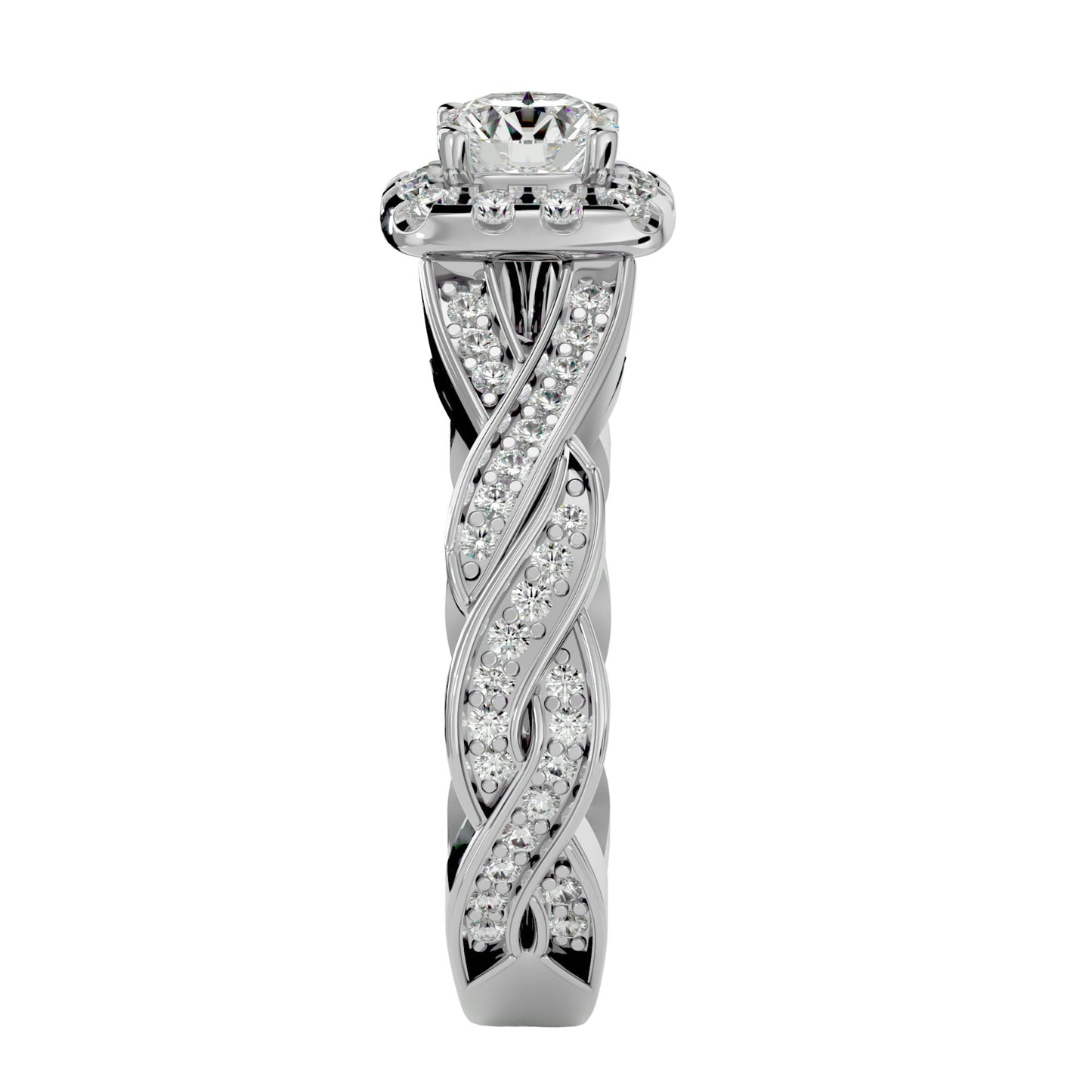 Ashley engagement ring & matching band