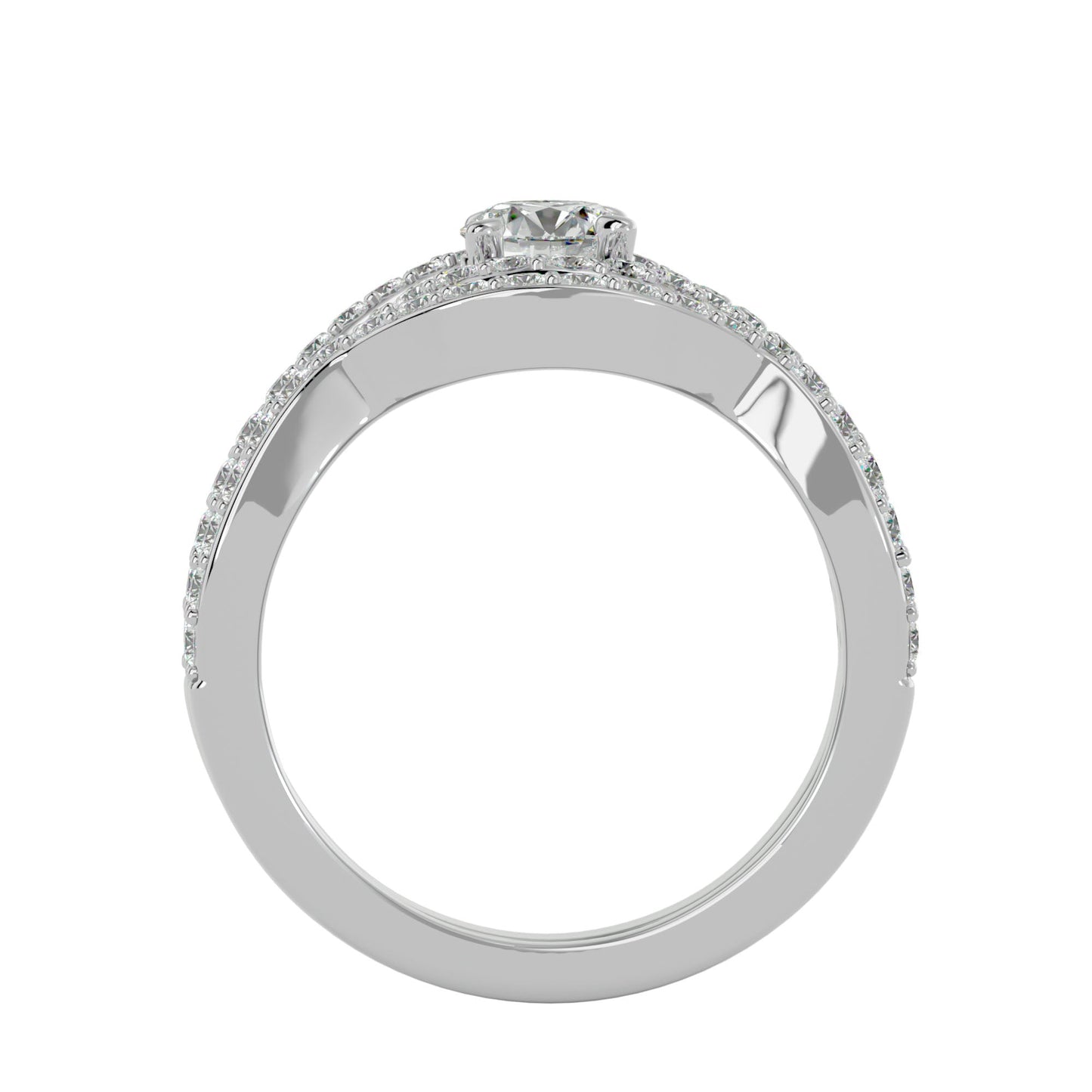 Prestigia engagement ring & matching band