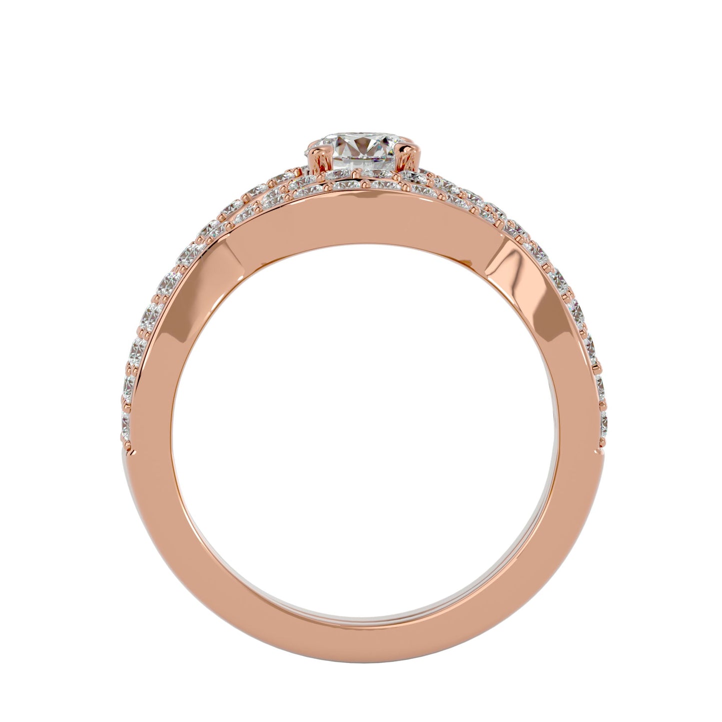 Prestigia engagement ring & matching band