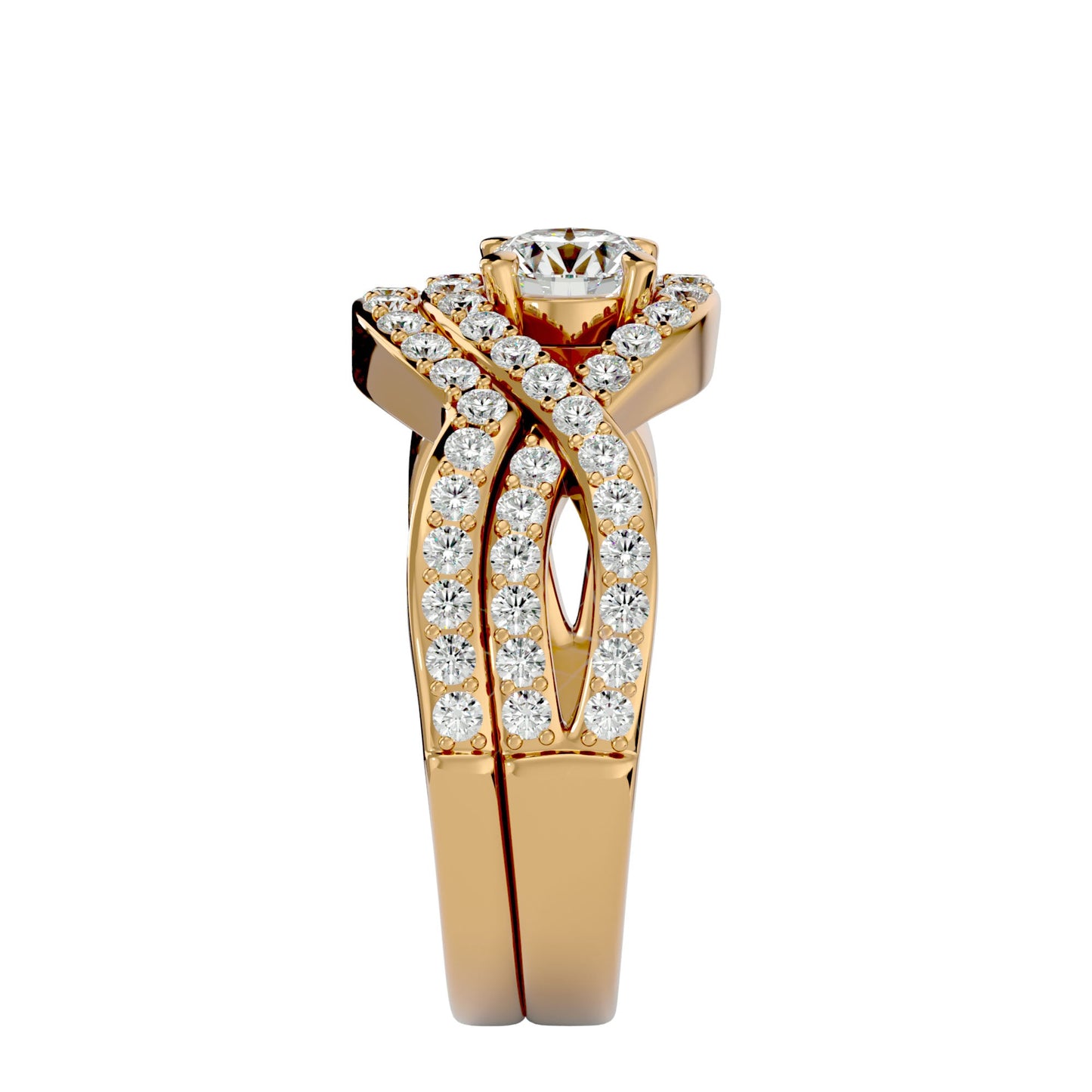 Prestigia engagement ring & matching band