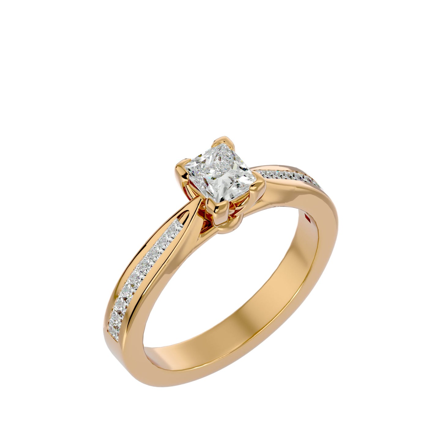 Eclipse diamond Engagement ring