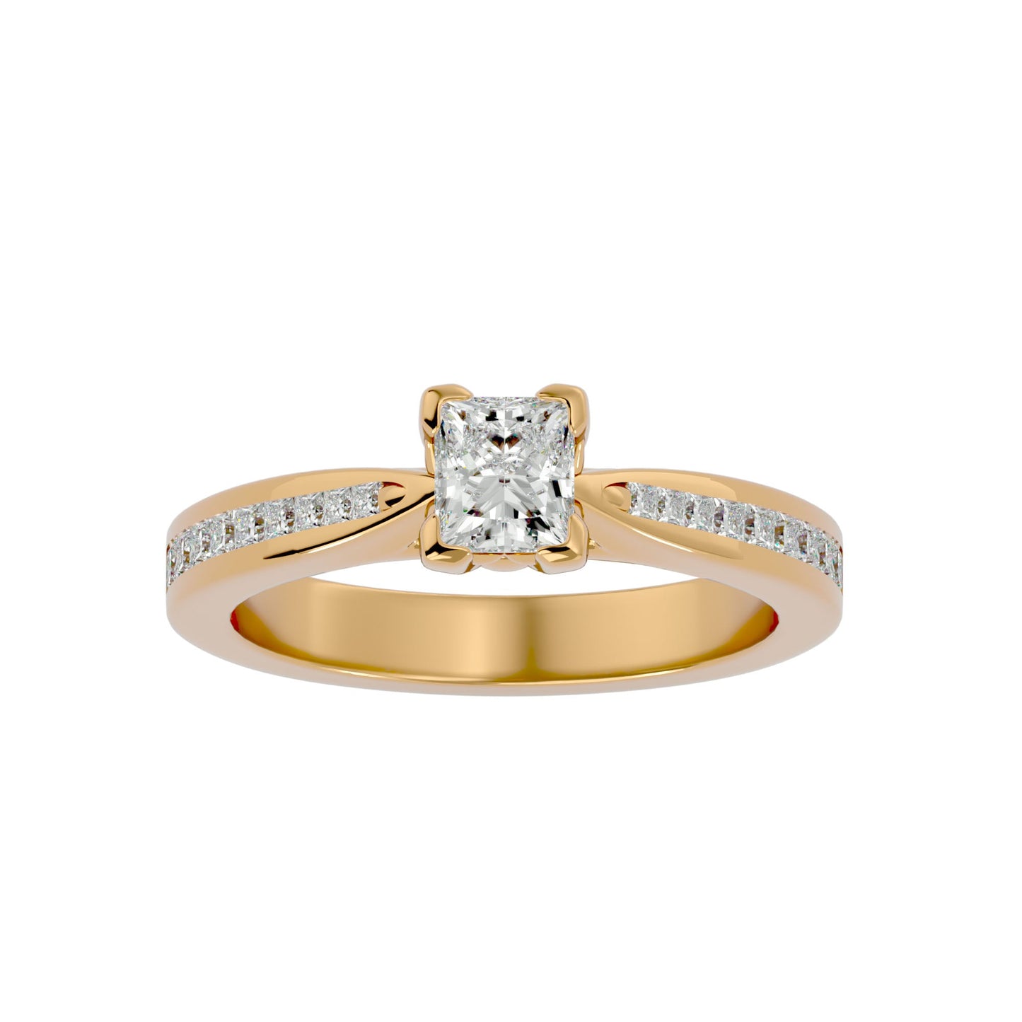 Eclipse diamond Engagement ring