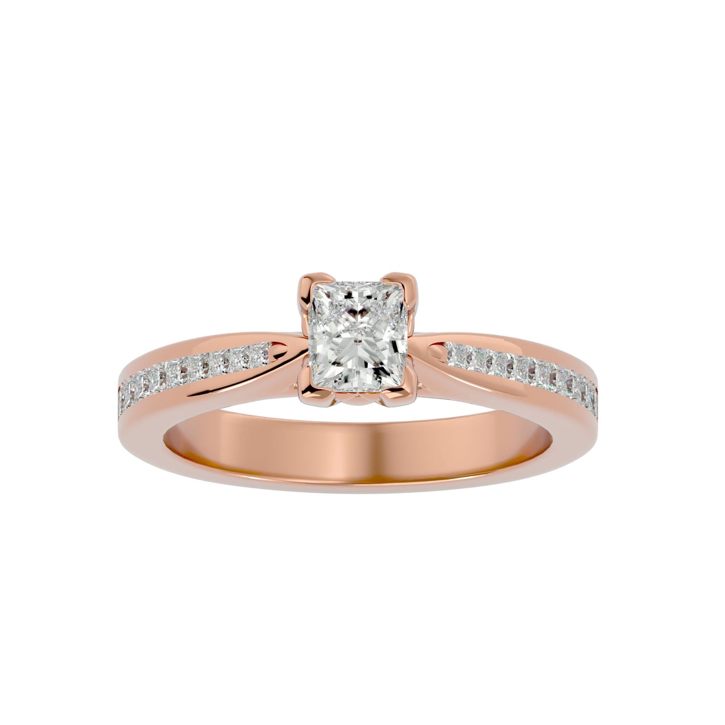 Eclipse diamond Engagement ring