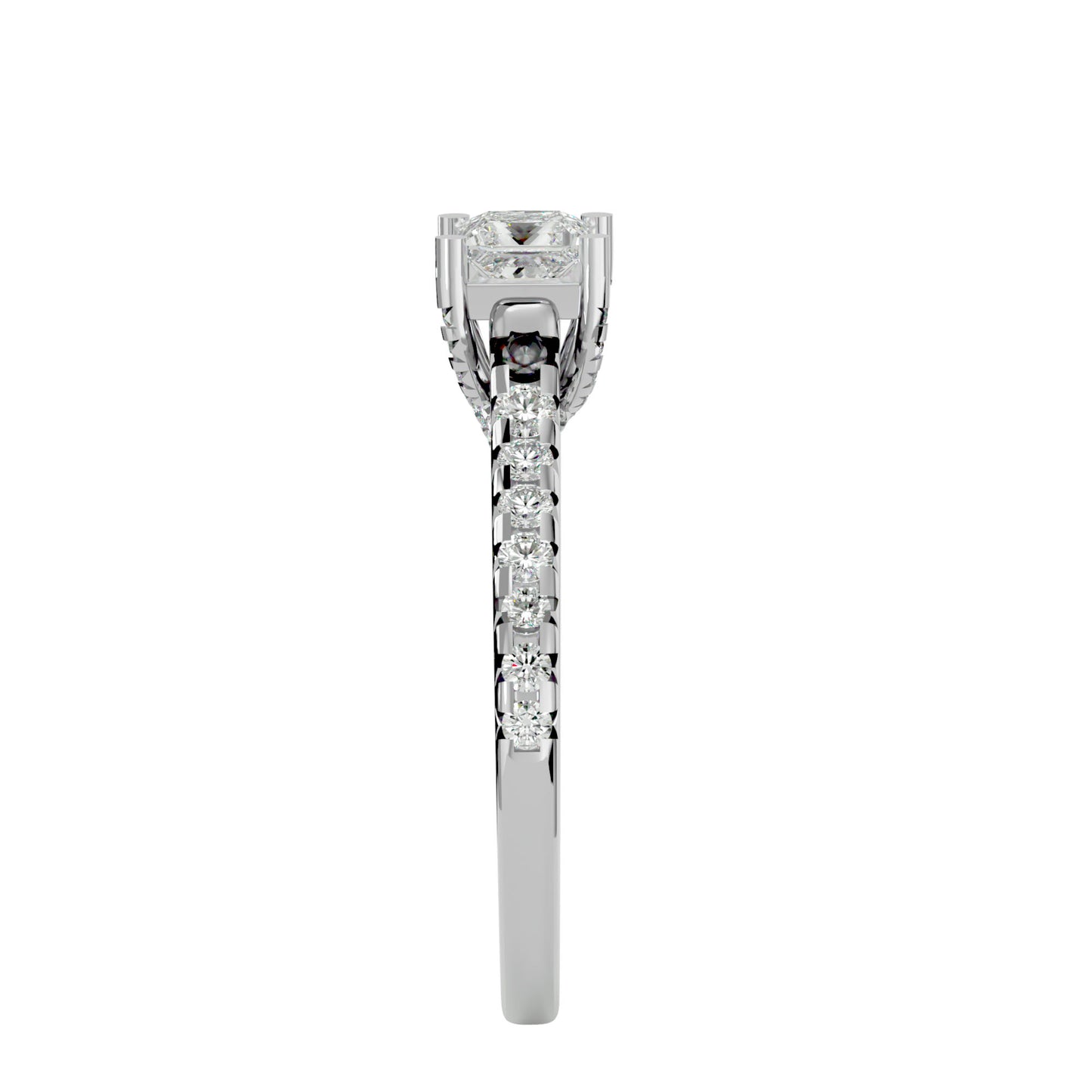Infinite shine diamond engagement ring
