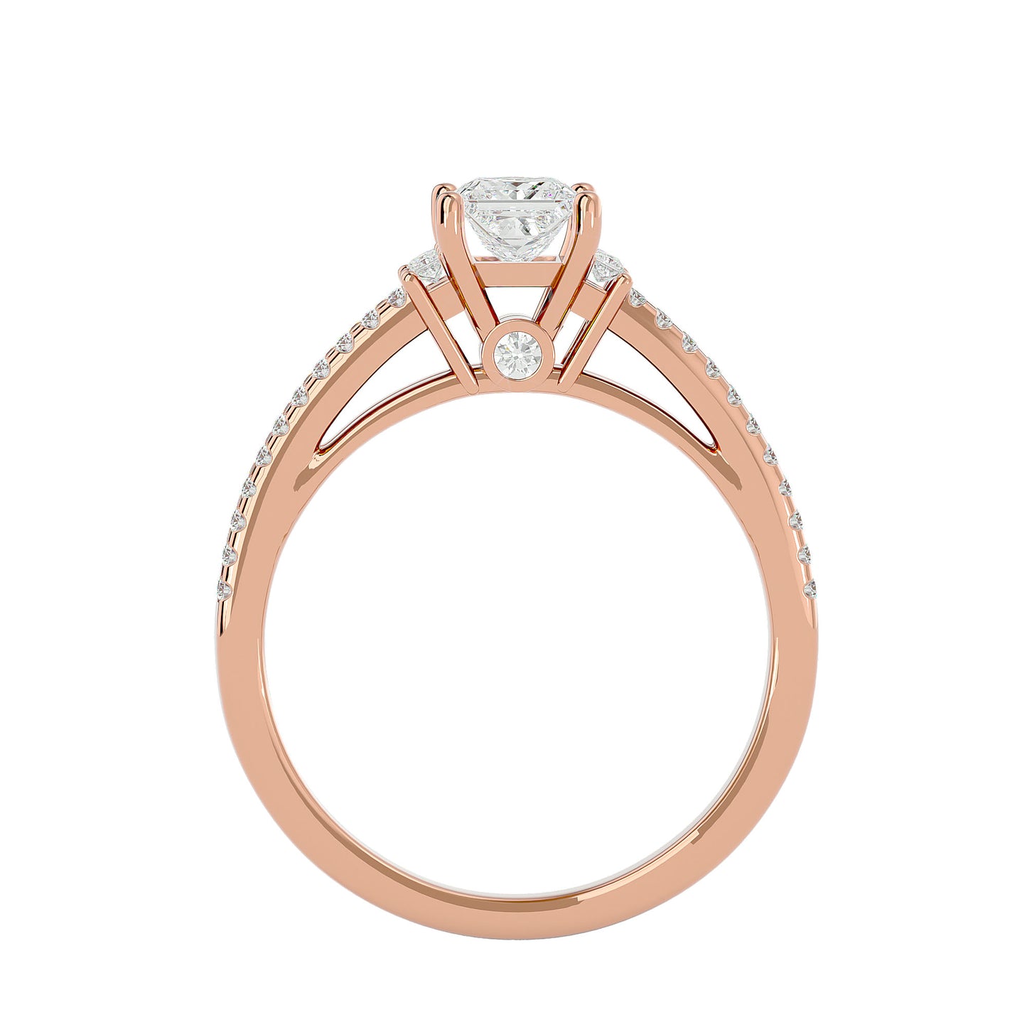 Liora Princess diamond engagement ring