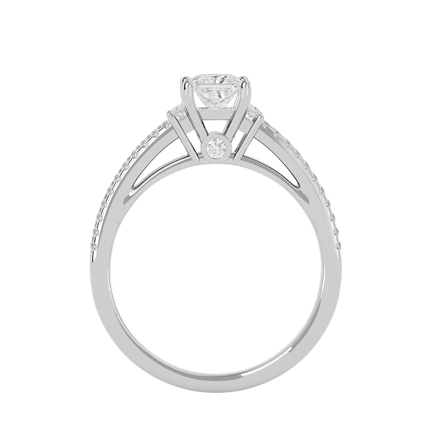 Liora Princess diamond engagement ring
