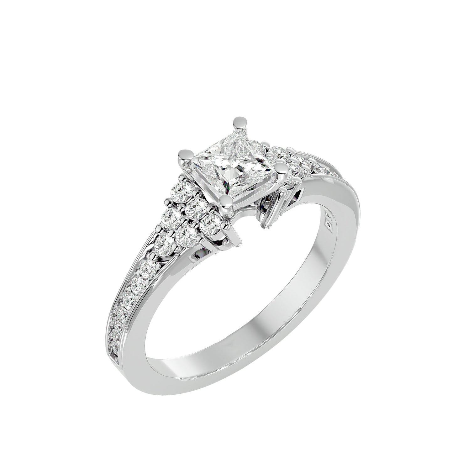 Katia Princess diamond engagement ring