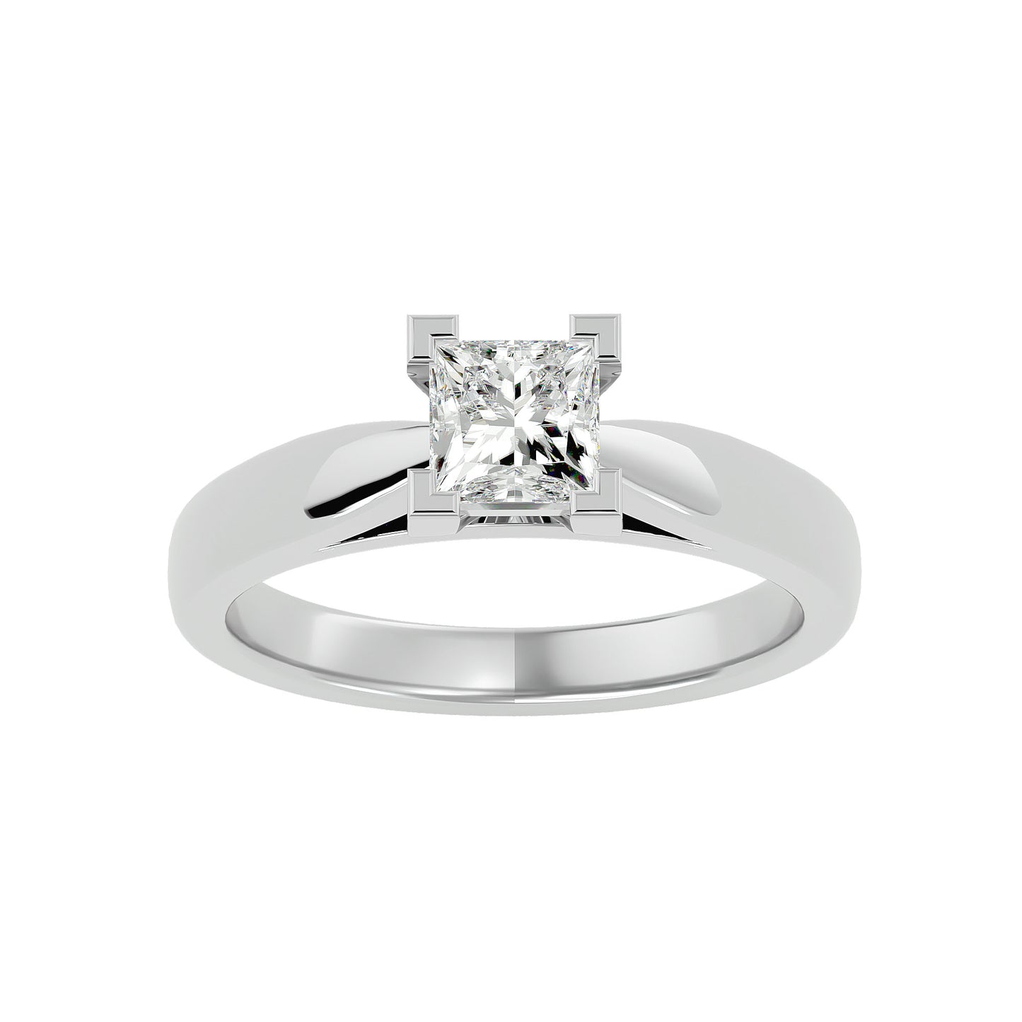 Fiorella Solitaire Diamond Engagement Ring