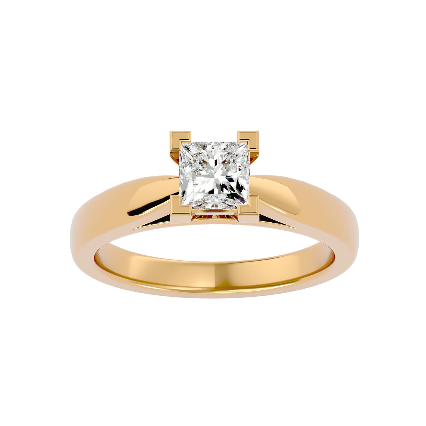 Fiorella Solitaire Diamond Engagement Ring