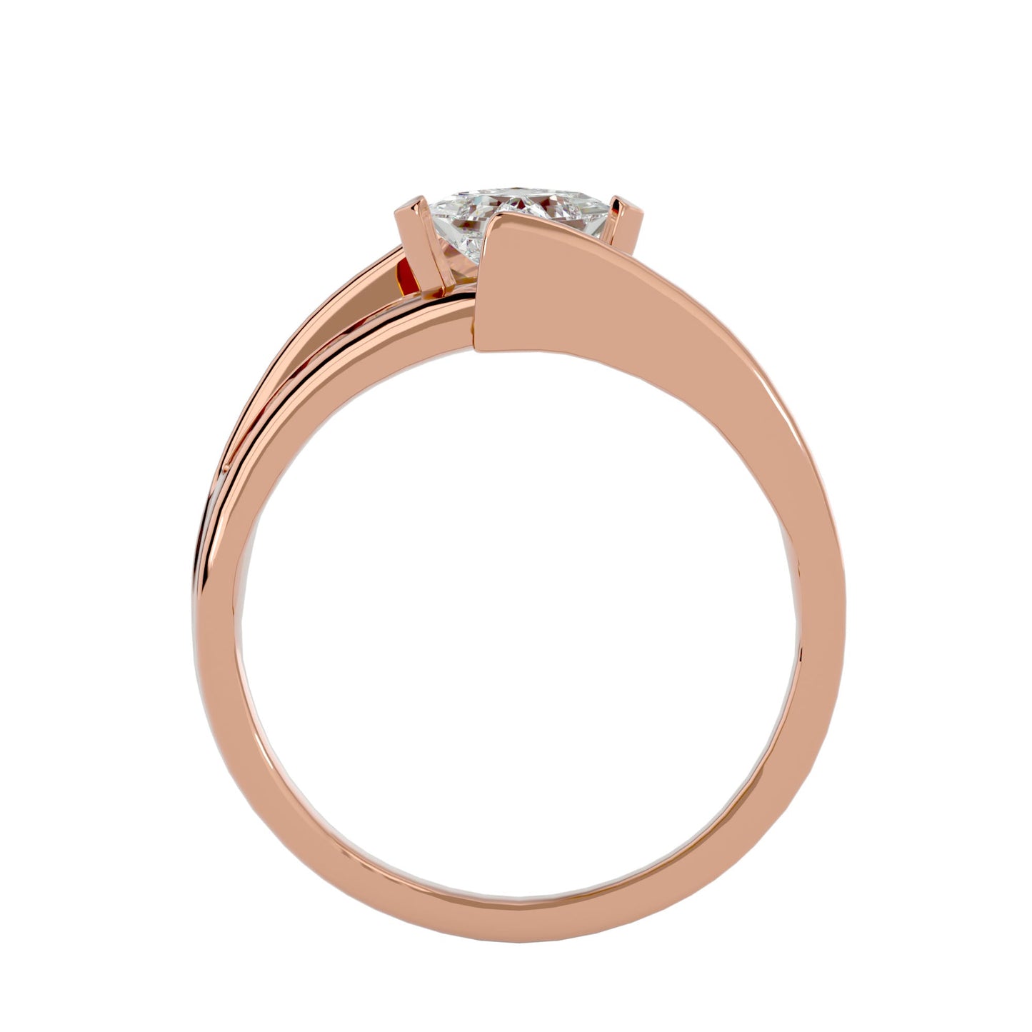 Zuleika Solitaire Diamond Engagement Ring