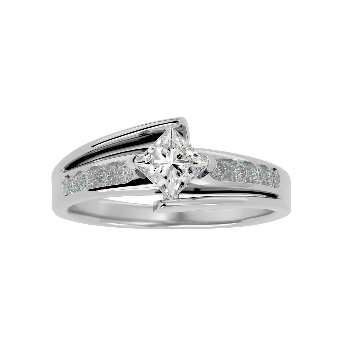 Zuleika Solitaire Diamond Engagement Ring