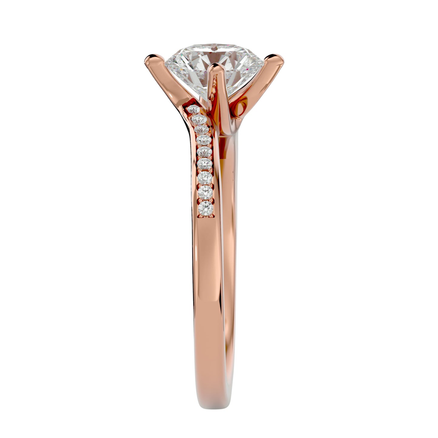 Anouk diamond engagement ring