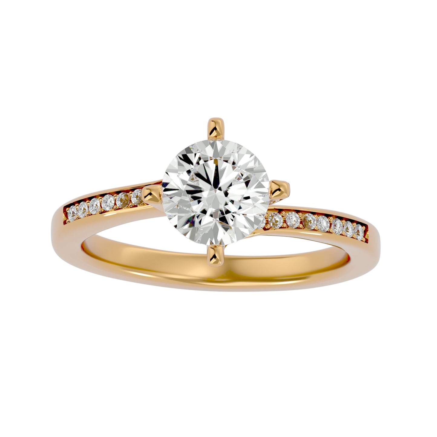 Anouk diamond engagement ring