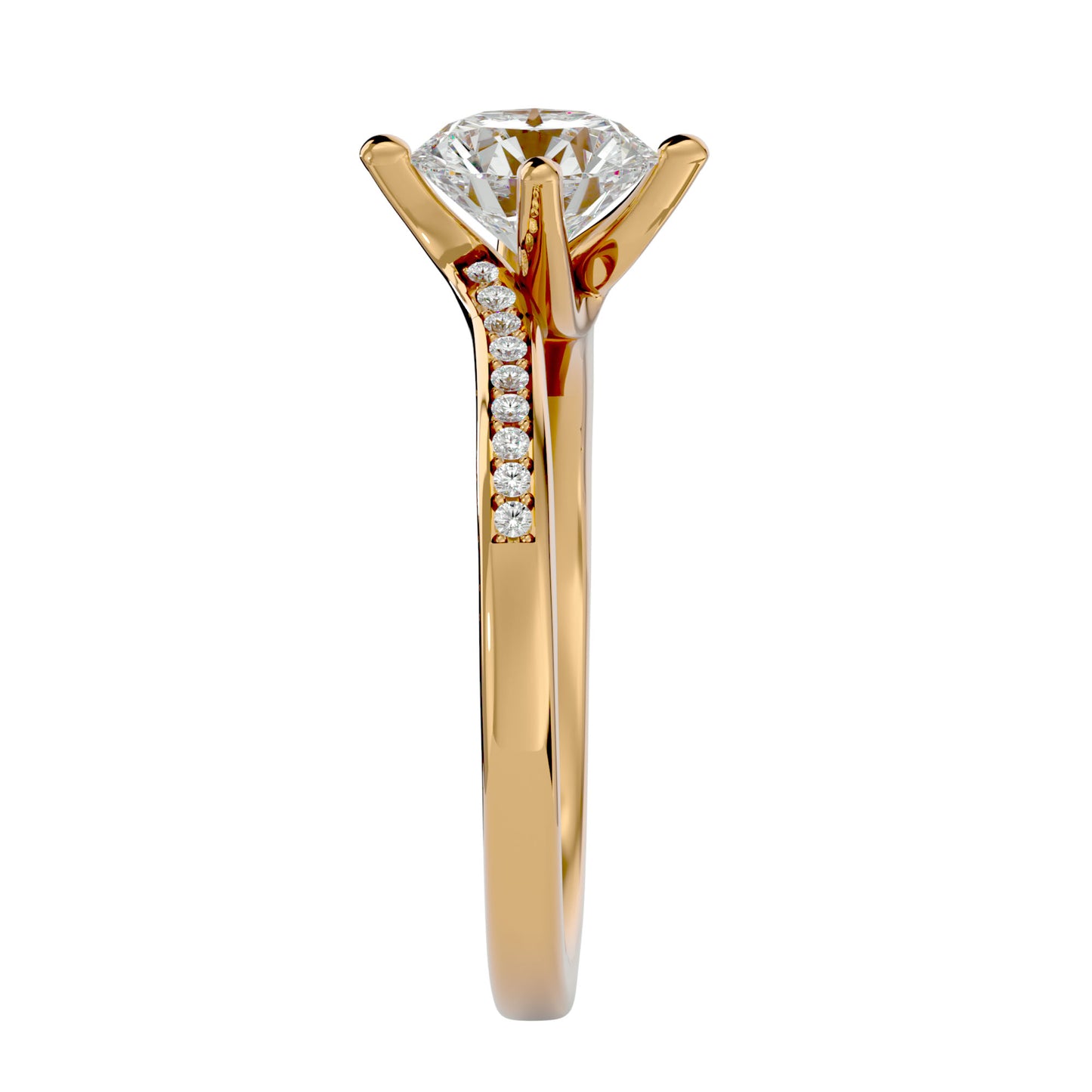 Anouk diamond engagement ring