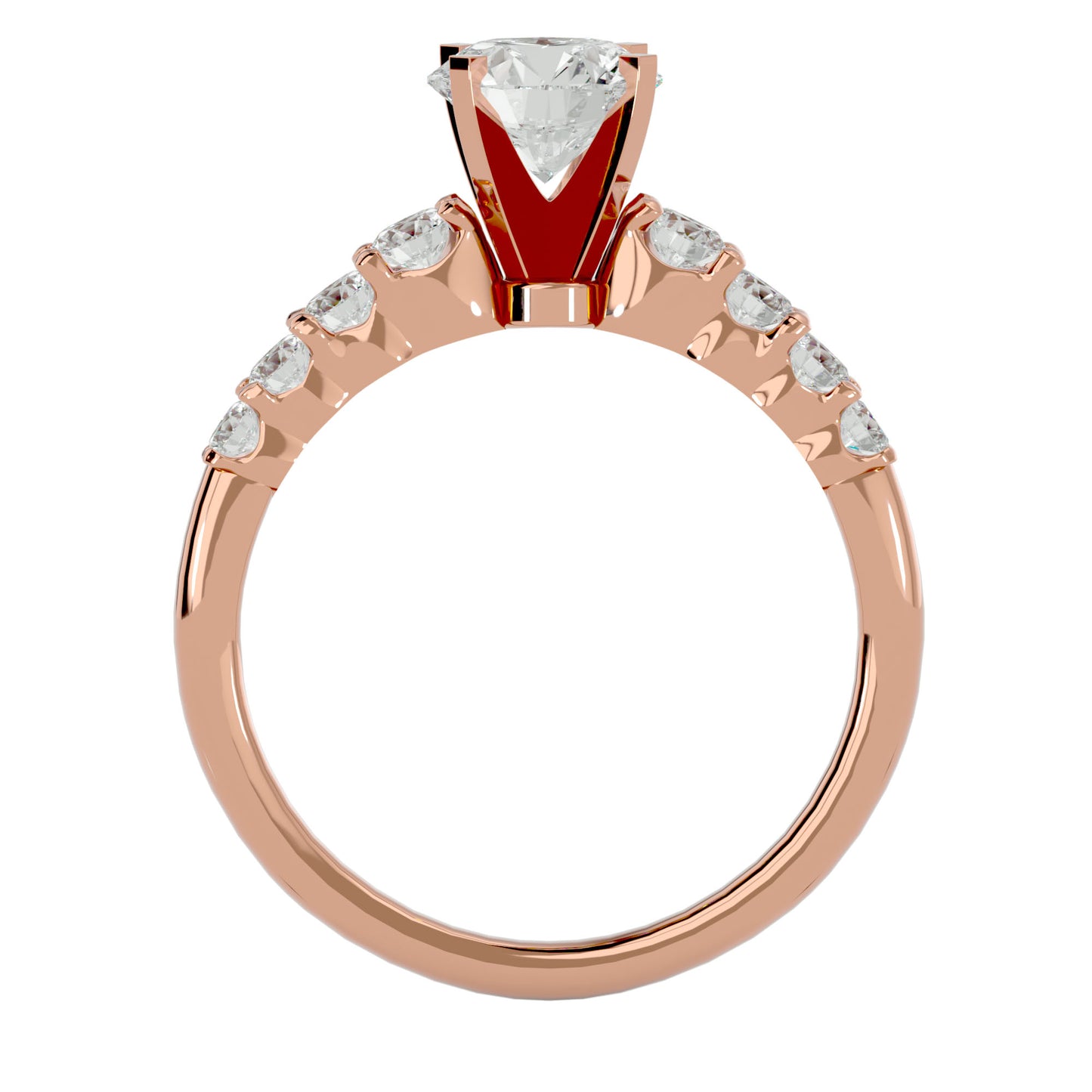 Ksenia diamond engagement ring