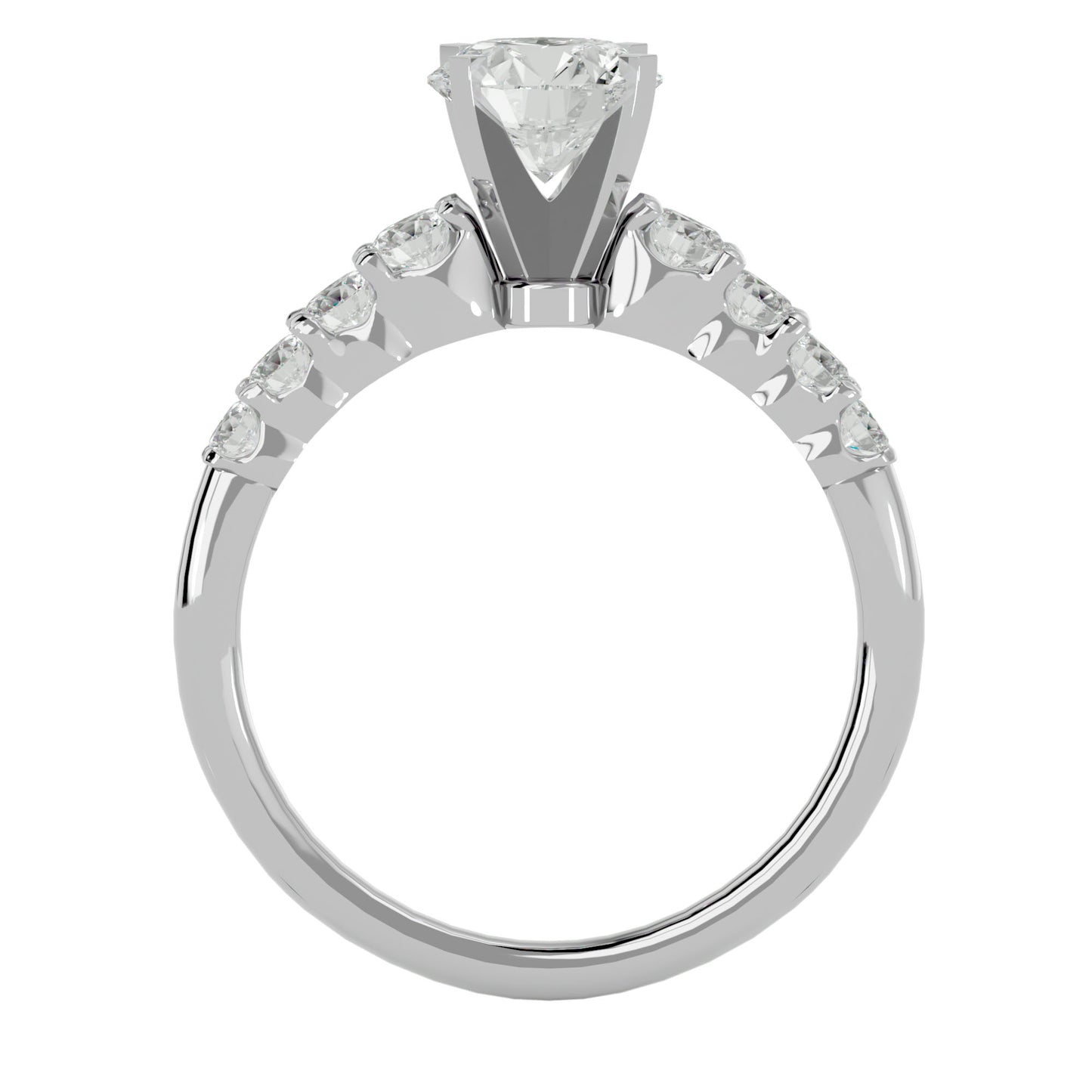 Ksenia diamond engagement ring
