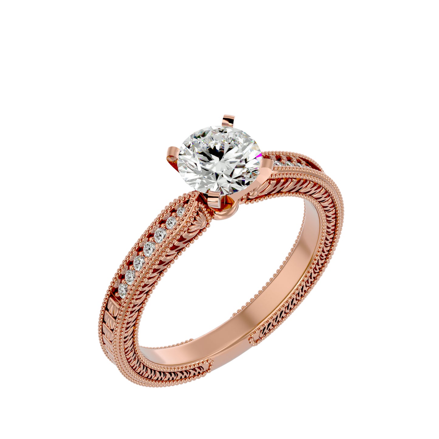 Zarina diamond engagement ring