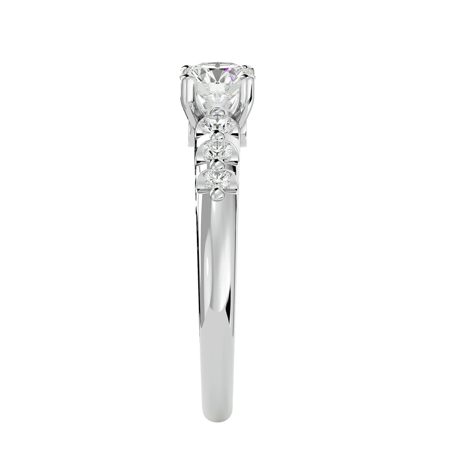 Marigold diamond engagement ring