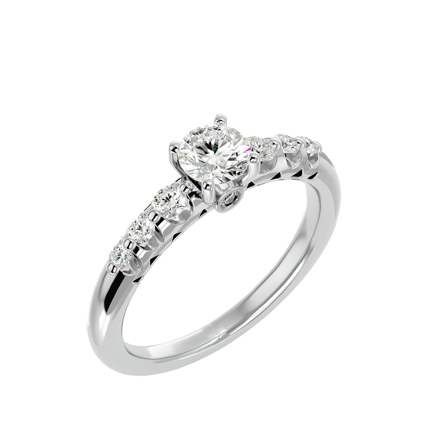 Marigold diamond engagement ring