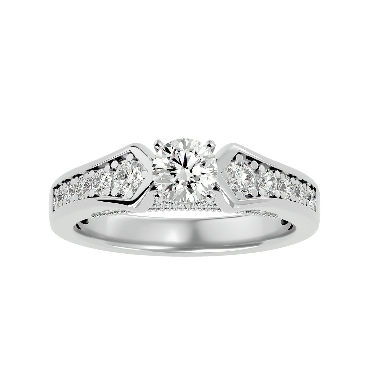Saskia diamond engagement ring