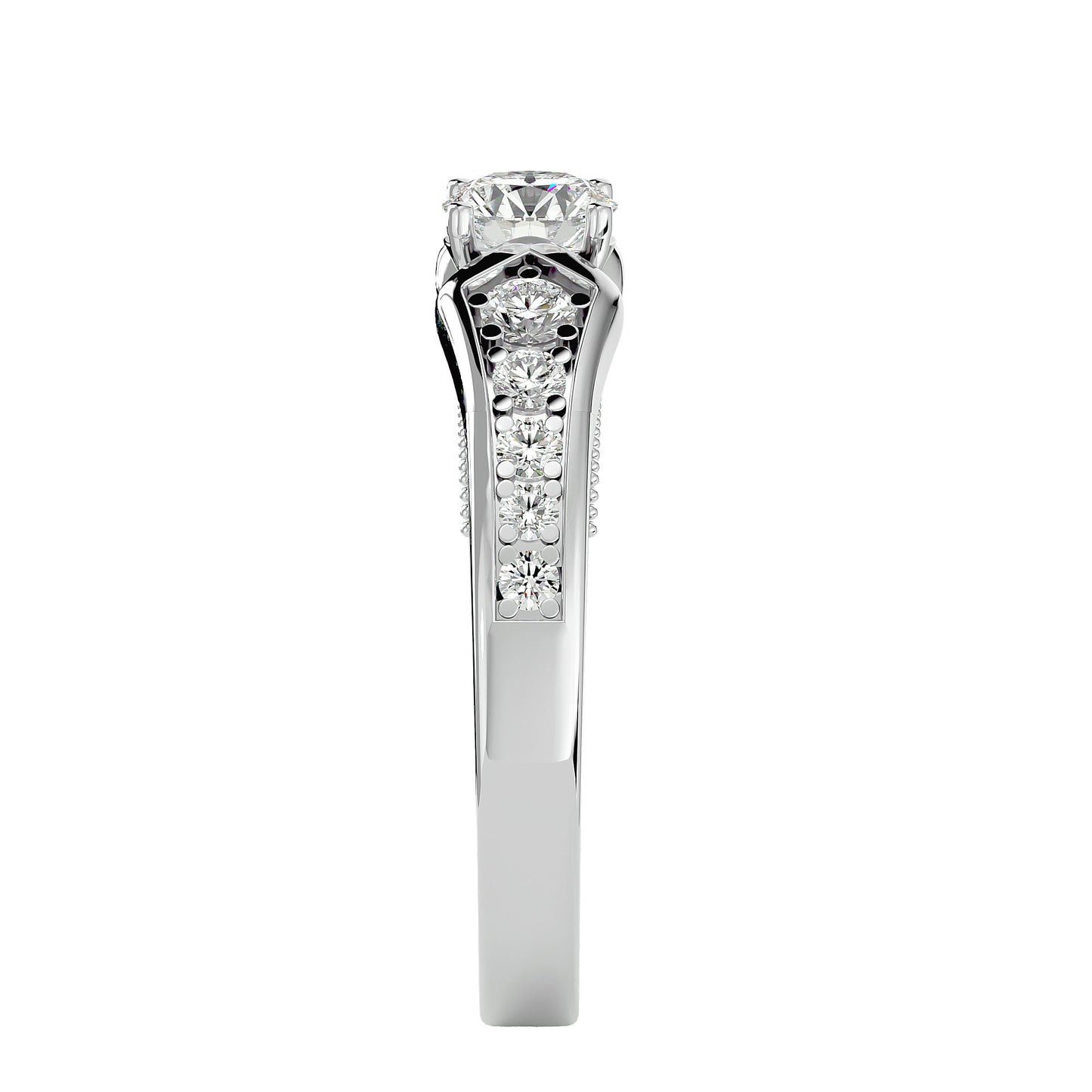 Saskia diamond engagement ring
