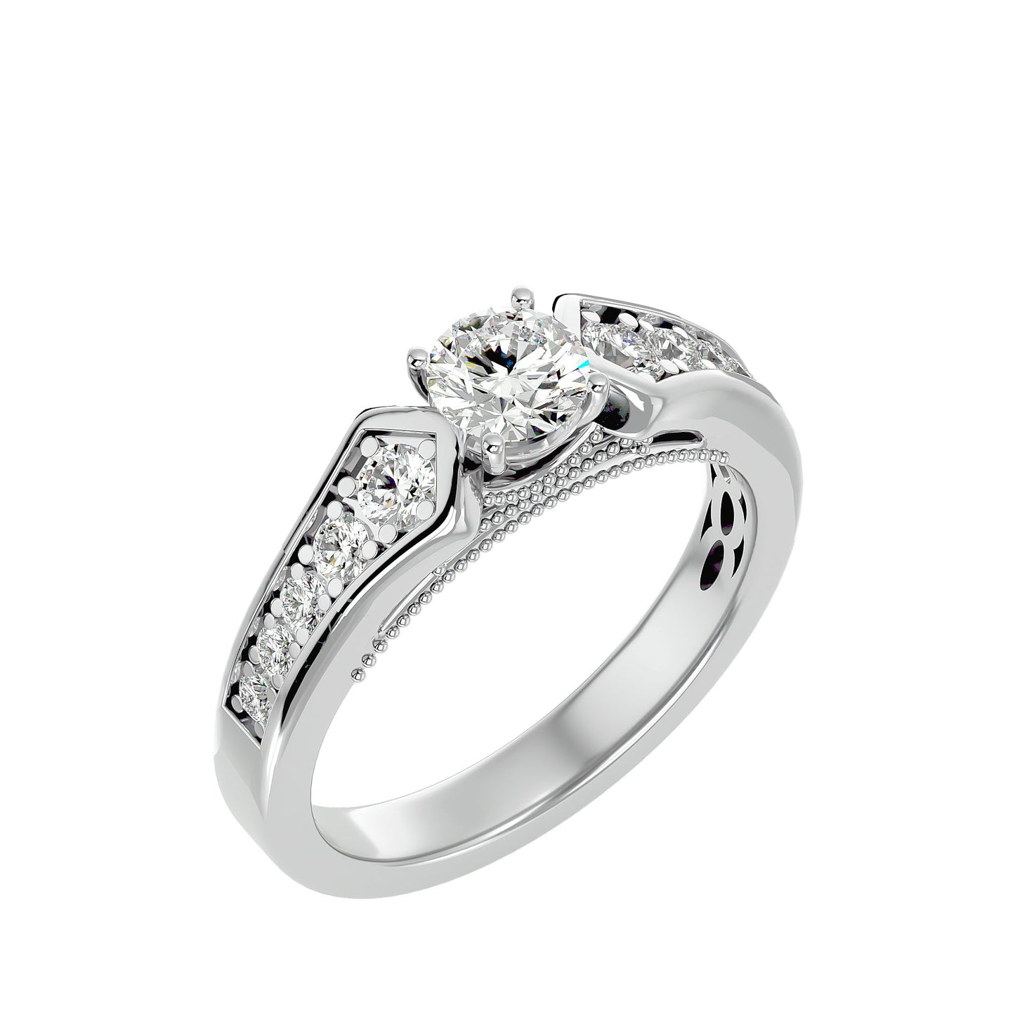 Saskia diamond engagement ring