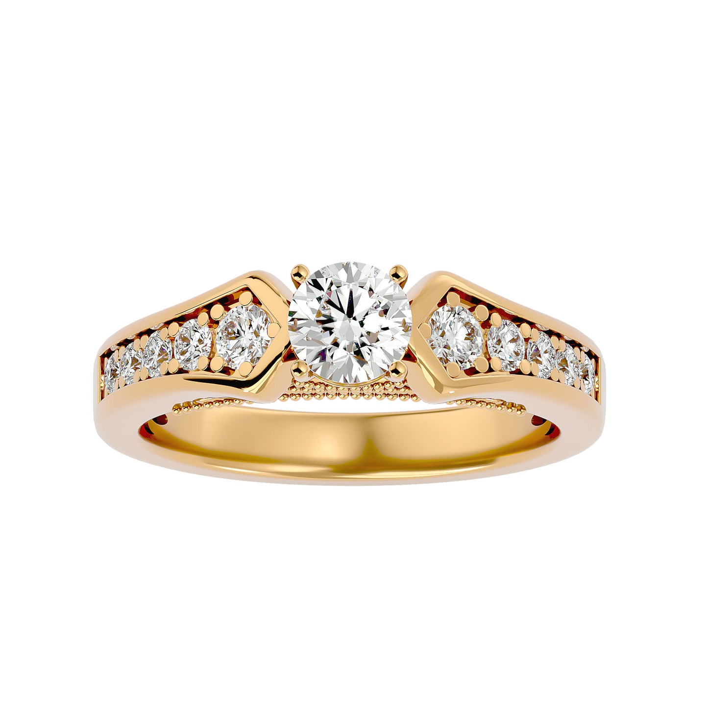 Saskia diamond engagement ring
