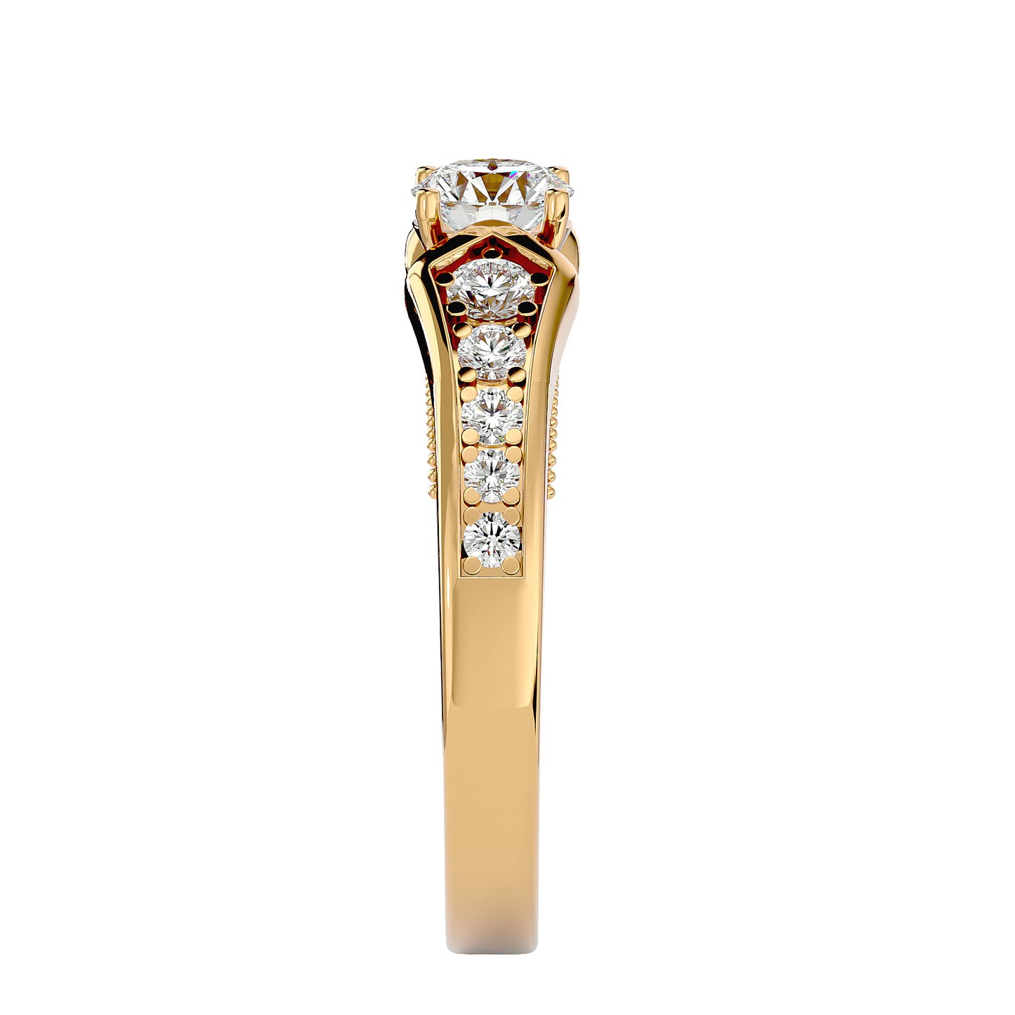 Saskia diamond engagement ring