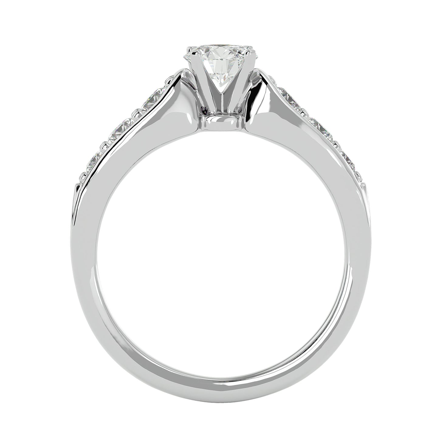 Lily diamond engagement ring