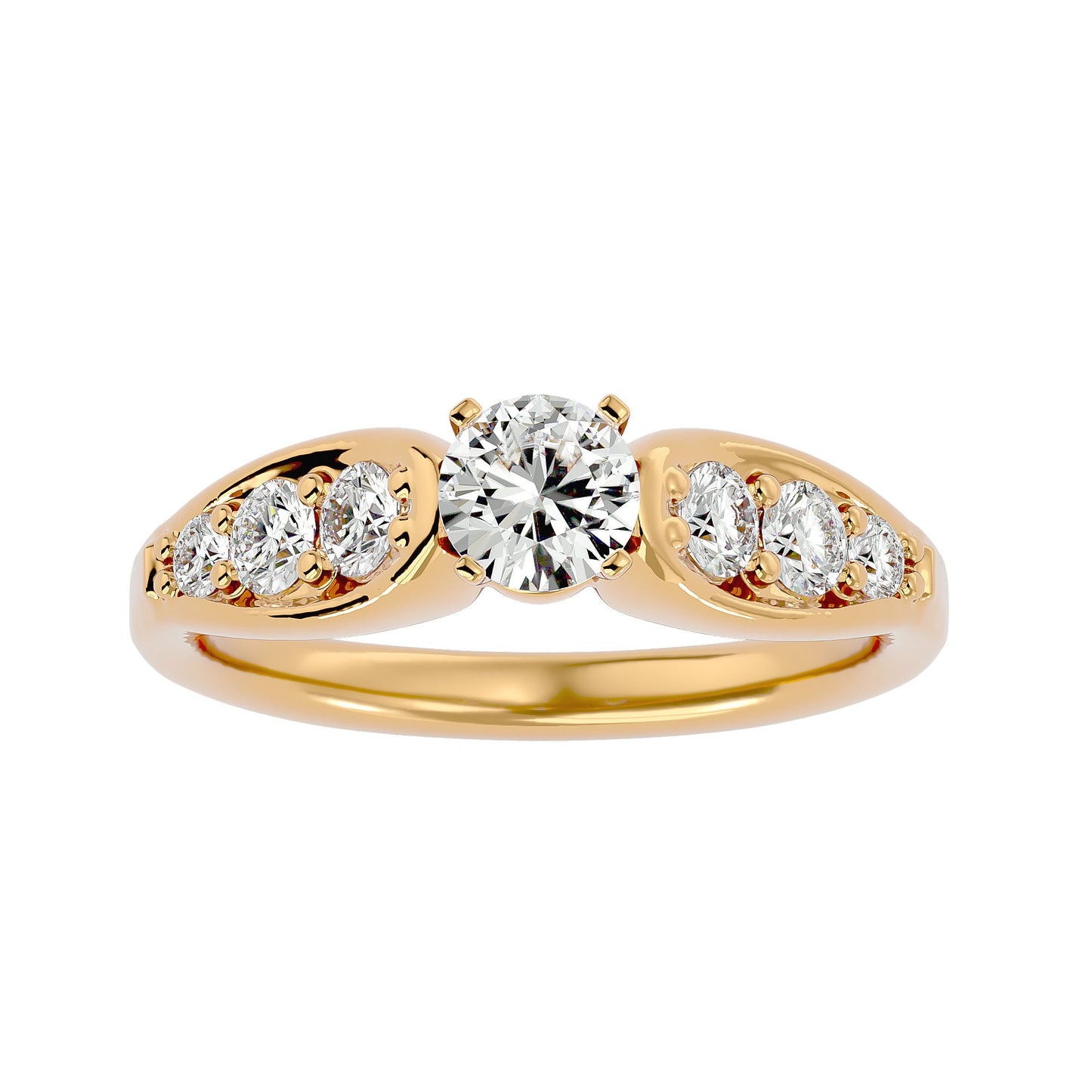 Lily diamond engagement ring