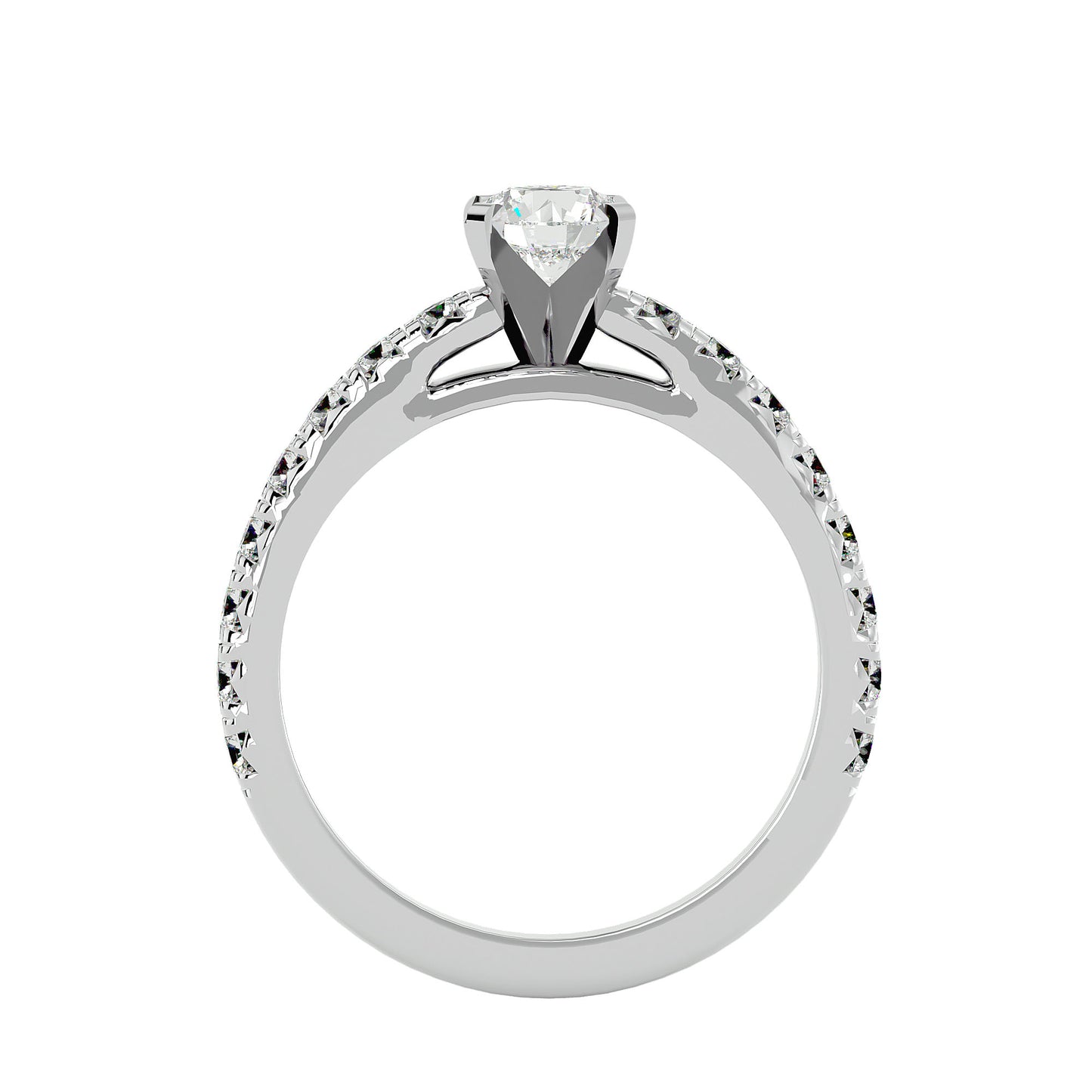 Azalea diamond engagement ring