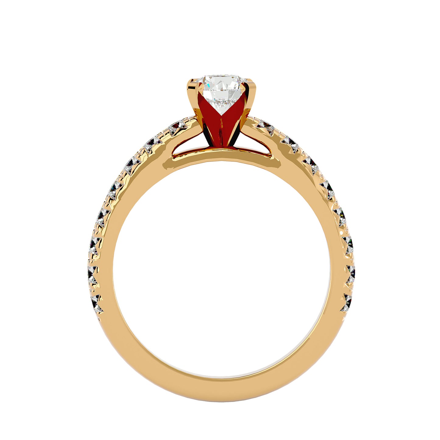 Azalea diamond engagement ring