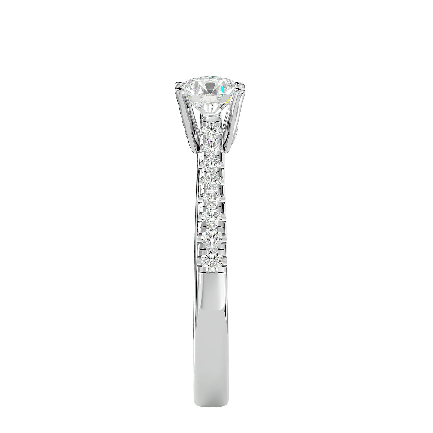 Satiah diamond engagement ring