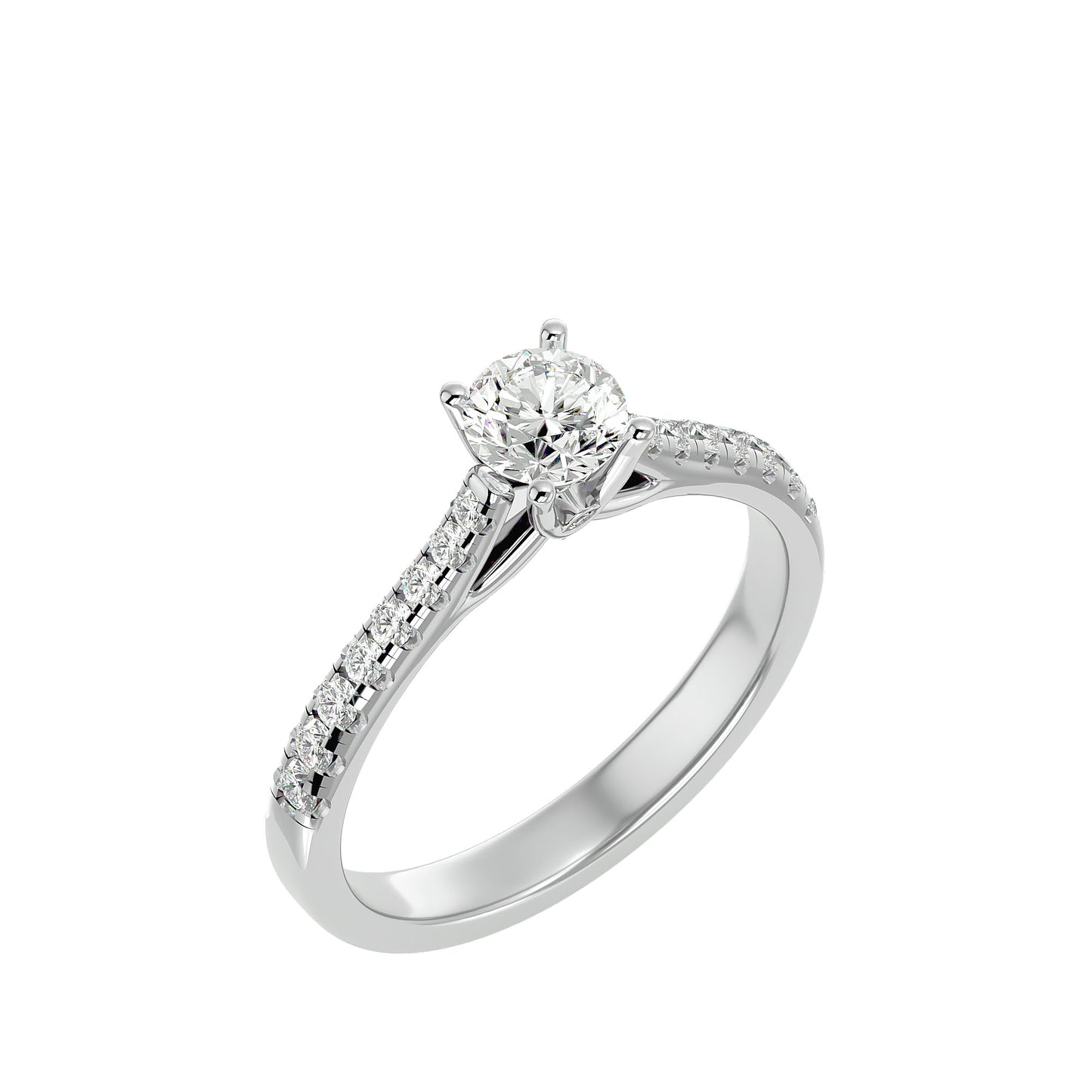 Satiah diamond engagement ring