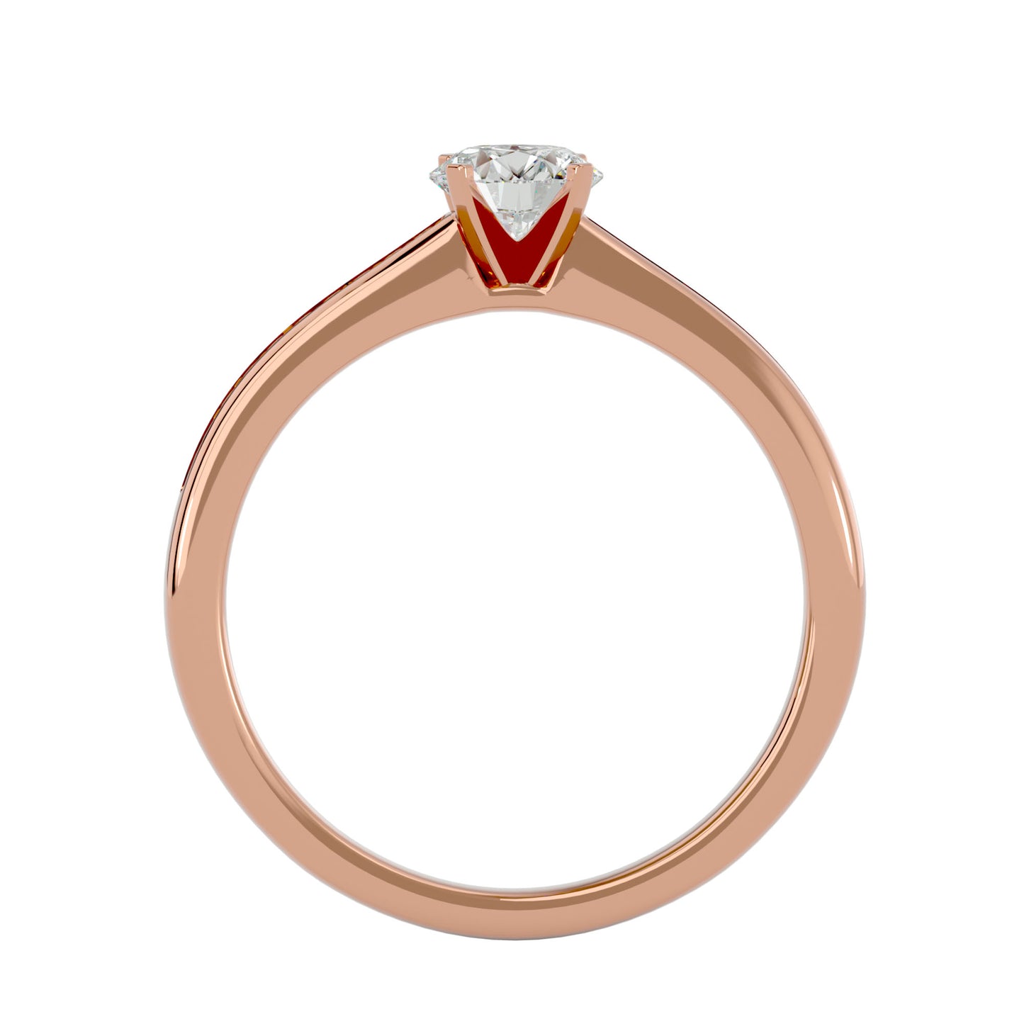 Khepri diamond engagement ring