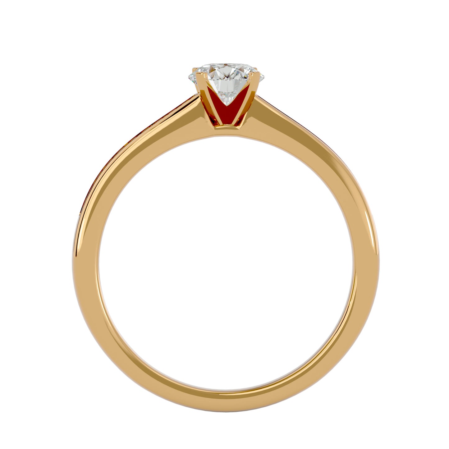Khepri diamond engagement ring
