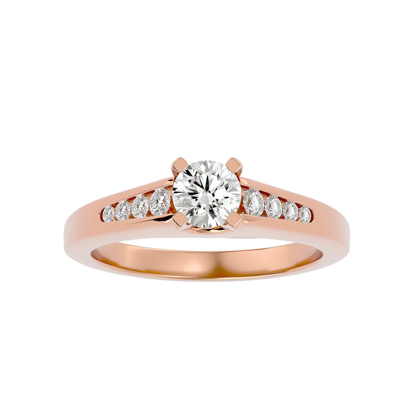 Amarna diamond engagement ring