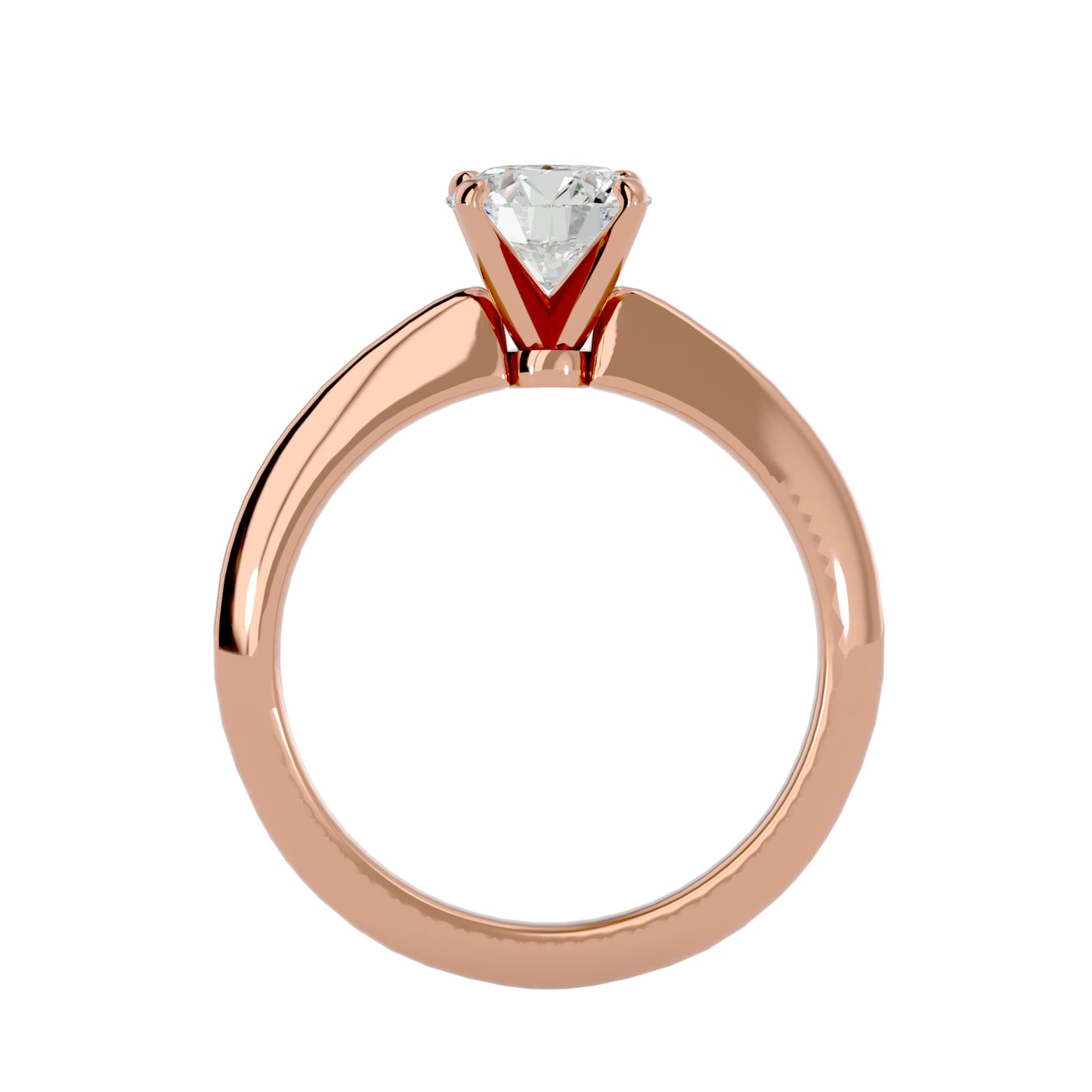 Vivienne solitaire diamond engagement ring